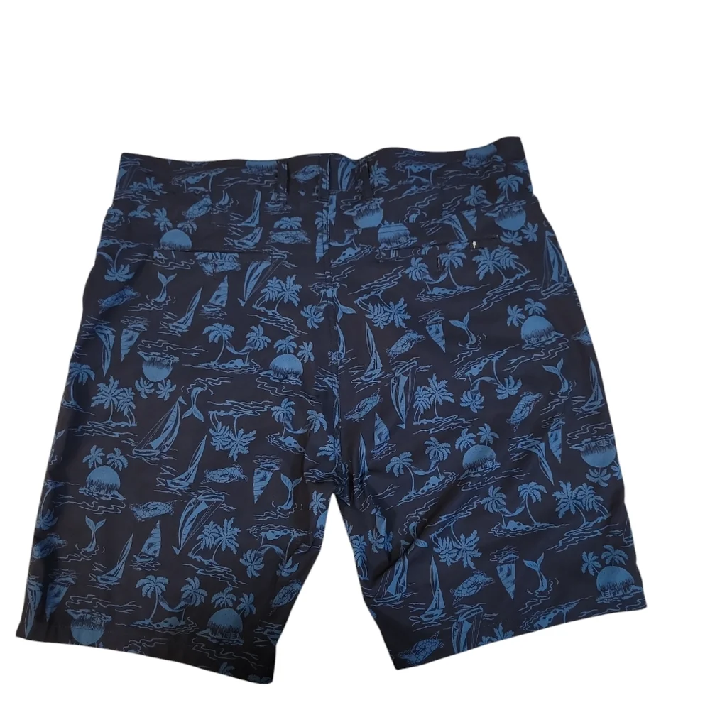 Trunks Mens Multifunctional Swim Board Shorts Marine Life Sailboat Size‎ 36